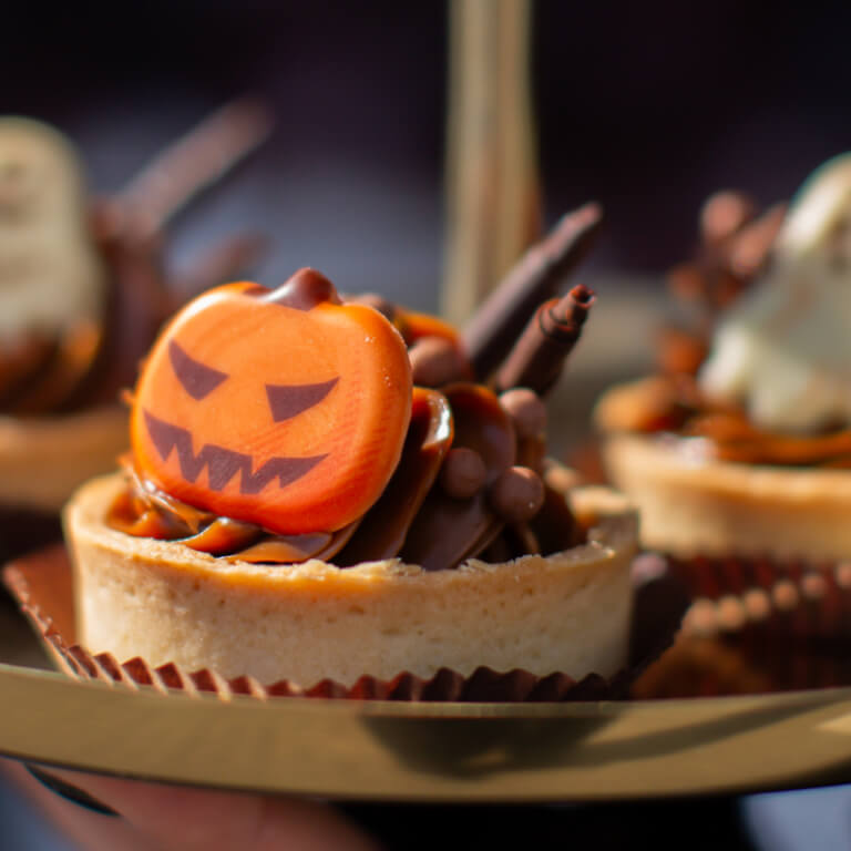 BABECZKA KAJMAKOWA HALLOWEEN - Babeczki - Ciastka - Zdjęcie 3