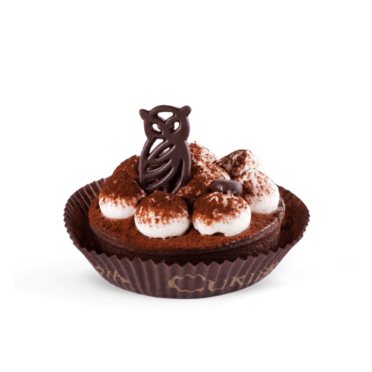Babeczka Tiramisu - Babeczki - Ciastka