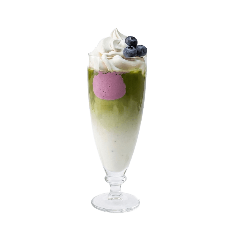 Jagodowa Matcha Latte