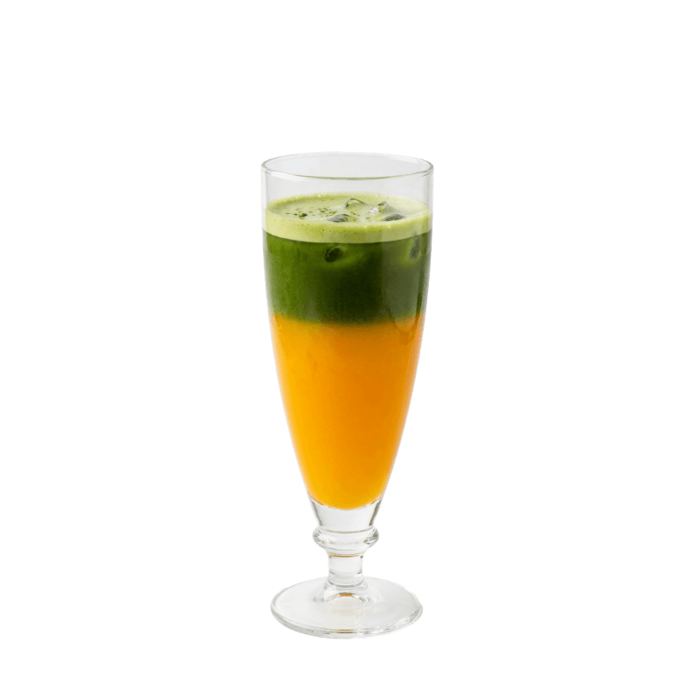 Lemoniada marakuja z matchą