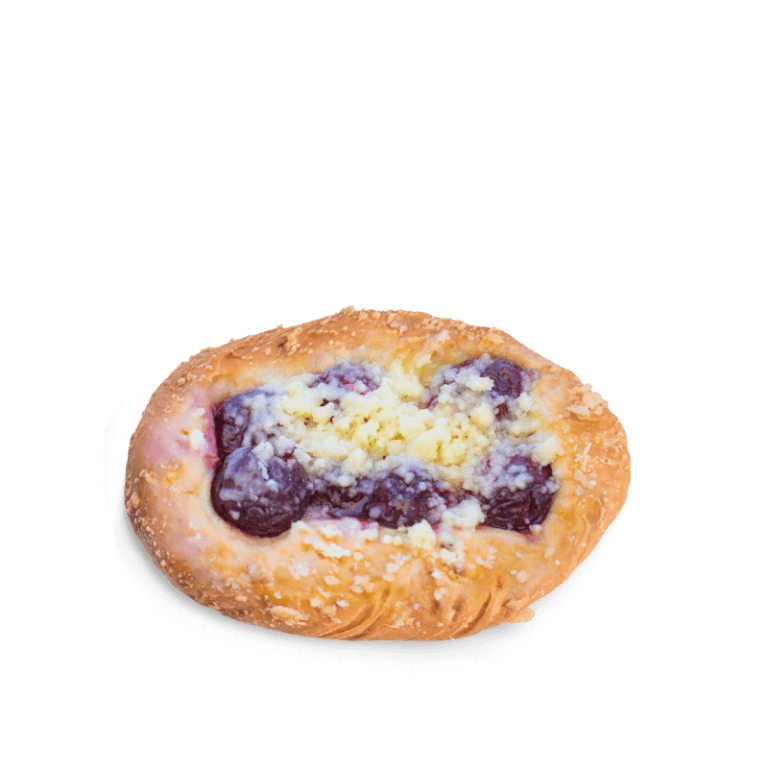 Drożdżówka z wiśniami