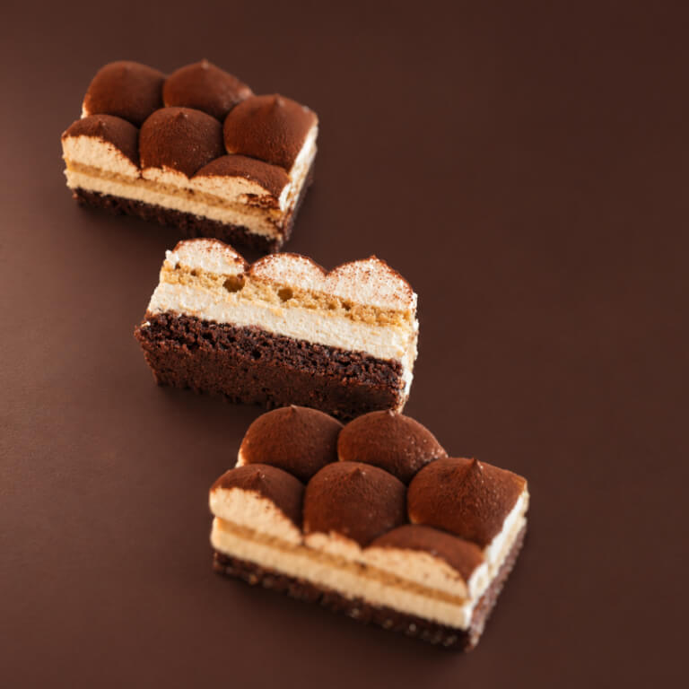 Kostka Tiramisu - Kostki - Ciasta deserowe - Zdjęcie 2