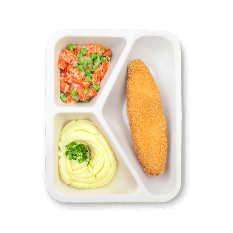 Kotlet De Volaille z puree - Lunchboxy - Sowa Bistro