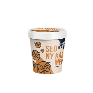 Lody słony karmel