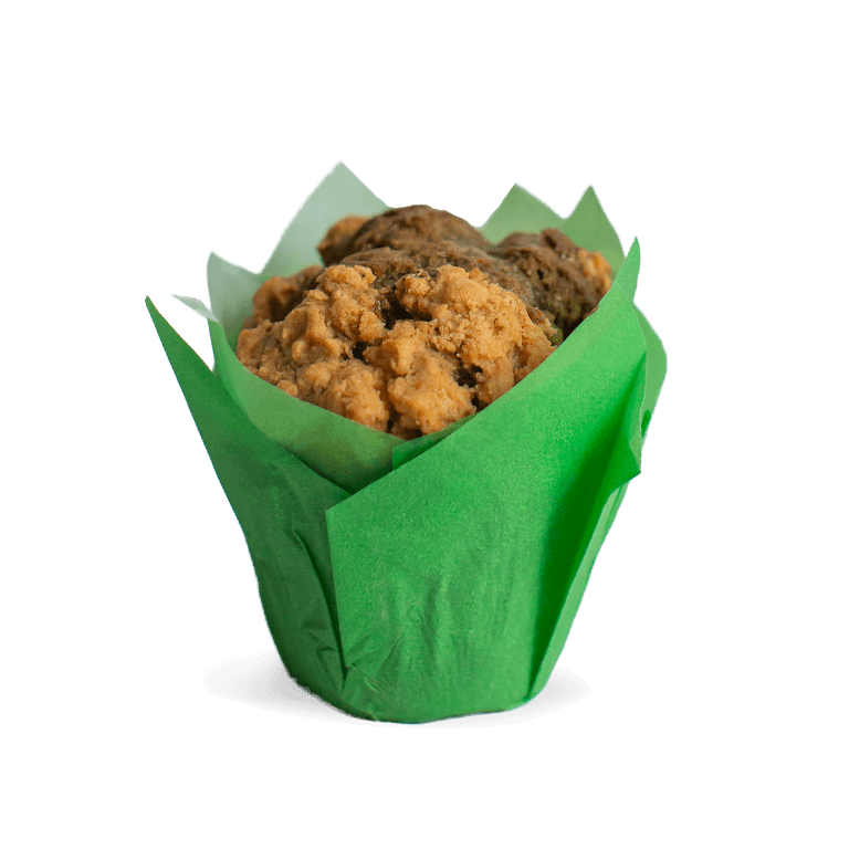 Muffinka porzeczkowa z matchą 