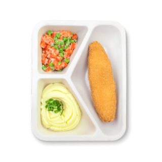 Kotlet De Volaille z puree
